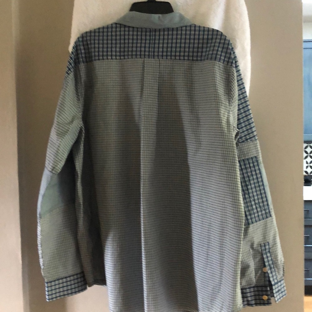 Marc Jacobs Button Down Plaid Patchwork Shirt - image 3